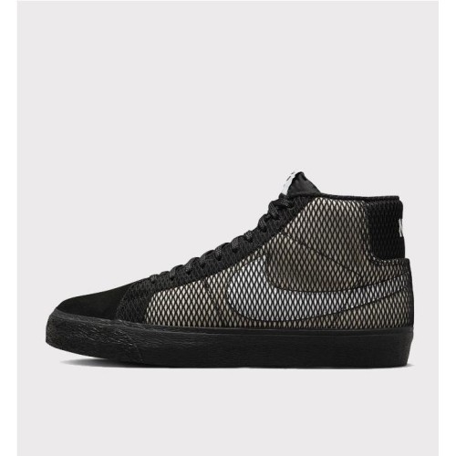NIKE SB ZOOM BLAZER MID PRM NEGRO