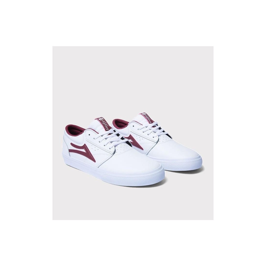 LAKAI GRIFIN LEATHER BLANCO