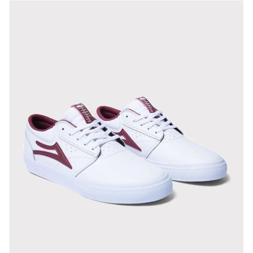 LAKAI GRIFIN LEATHER BLANCO