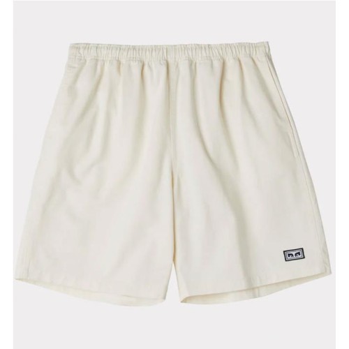 OBEY EASY RELAXED TWILL SHORT BLANCO