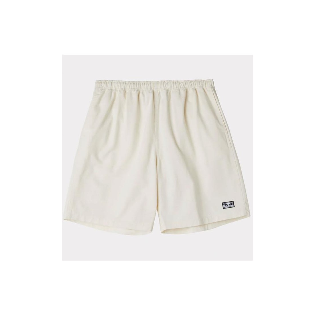 OBEY EASY RELAXED TWILL SHORT BLANCO
