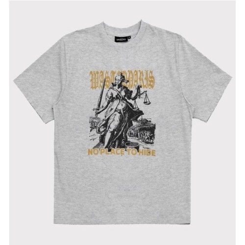 WASTED PARIS SENTENCE TEE GRIS