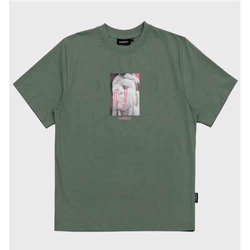 WASTED PARIS CORRUPTION TEE VERDE CLARO