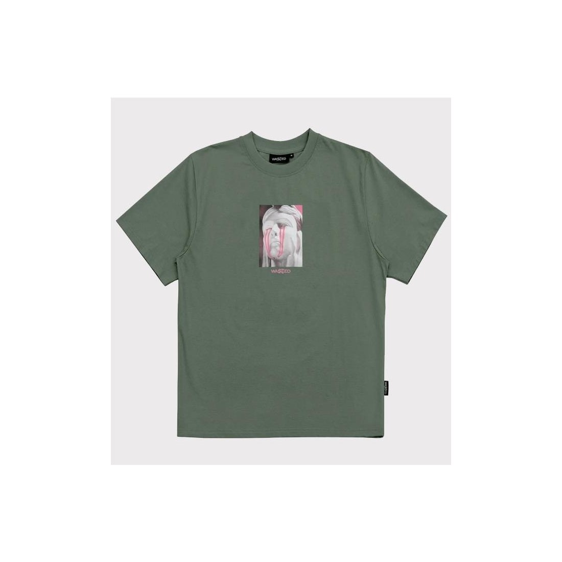 WASTED PARIS CORRUPTION TEE VERDE CLARO