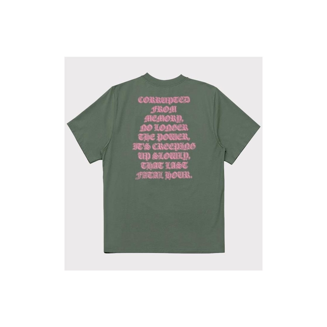 WASTED PARIS CORRUPTION TEE VERDE CLARO