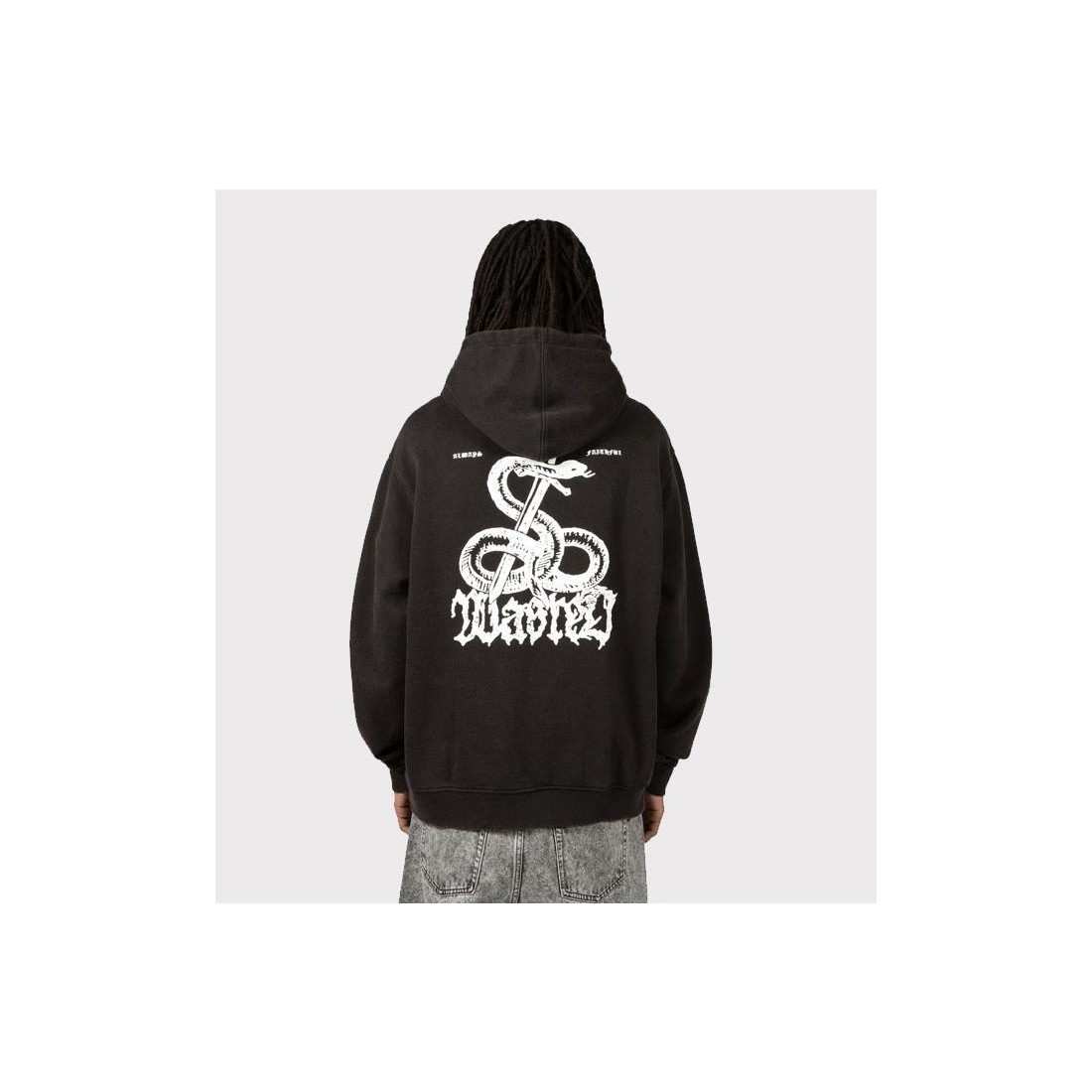 WASTED PARIS ATRAX HOODIE NEGRO