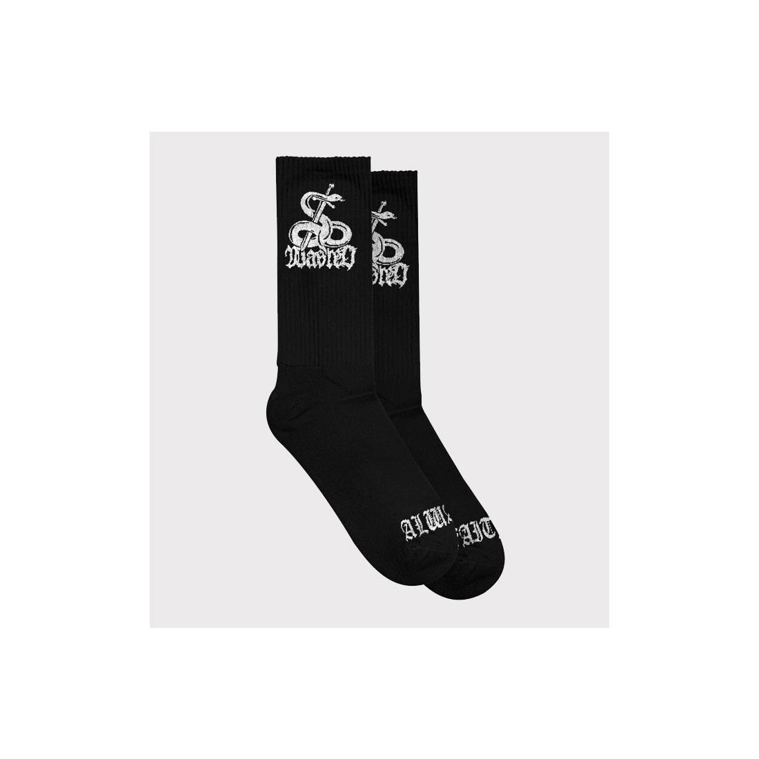 WASTED PARIS ATRAX SOCKS NEGRO