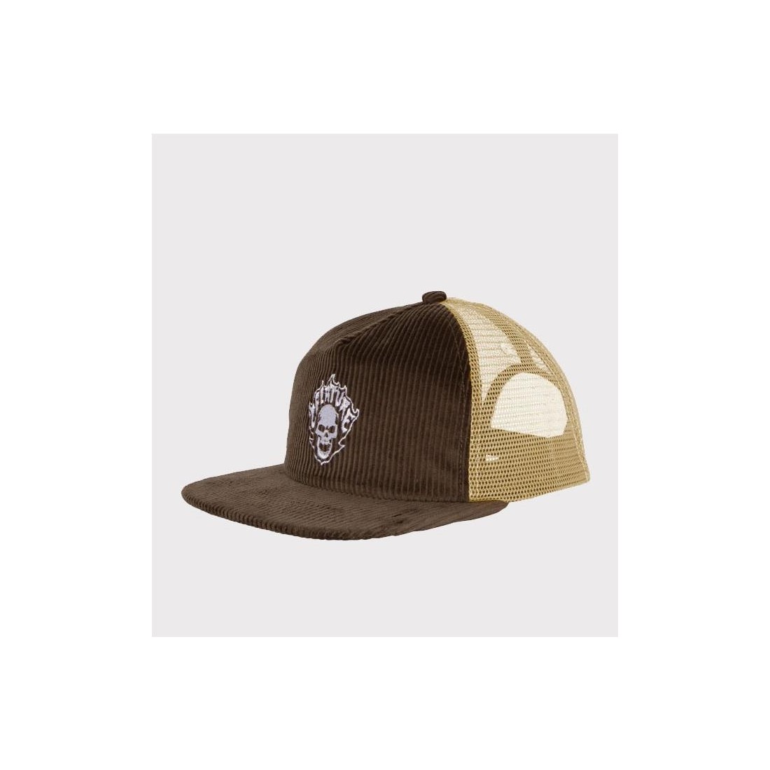CREATURE BONEHEAD FLAME MESH MARRON