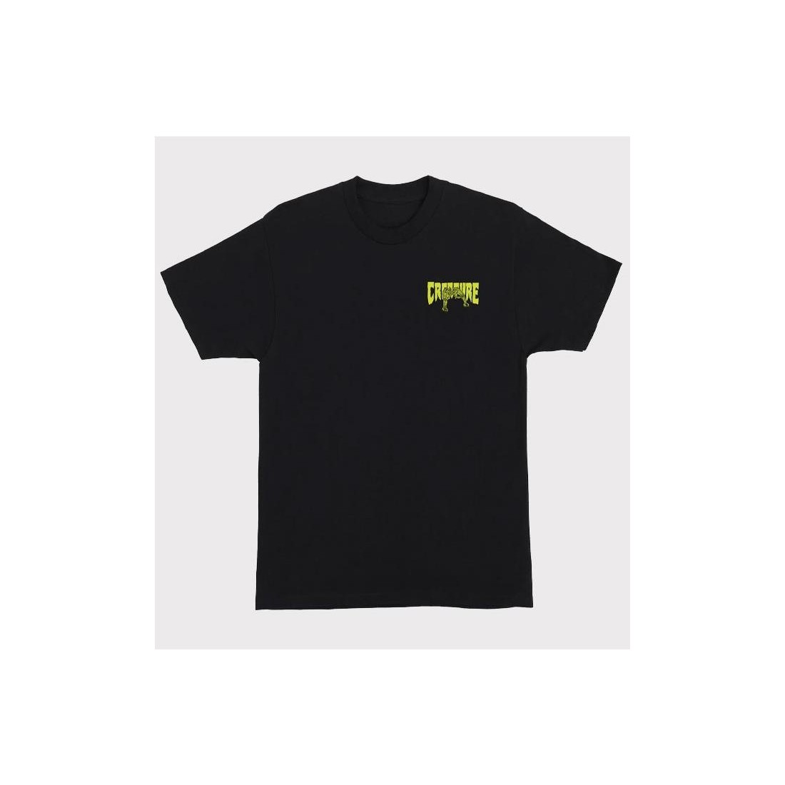 CREATURE GRAVE ROLLER TEE NEGRO