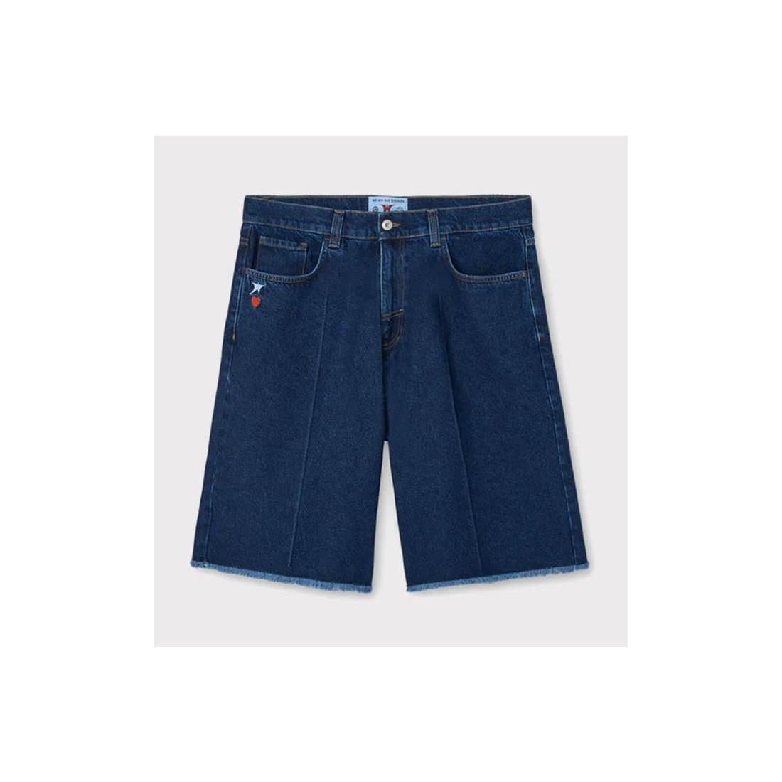 WE ARE NOT FRIENDS DENIM RAW AZUL