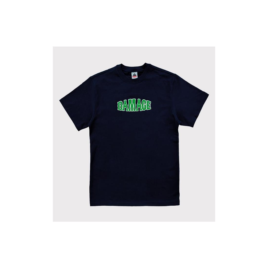 DAMAGE PUFFPRINT TEE AZUL MARINO