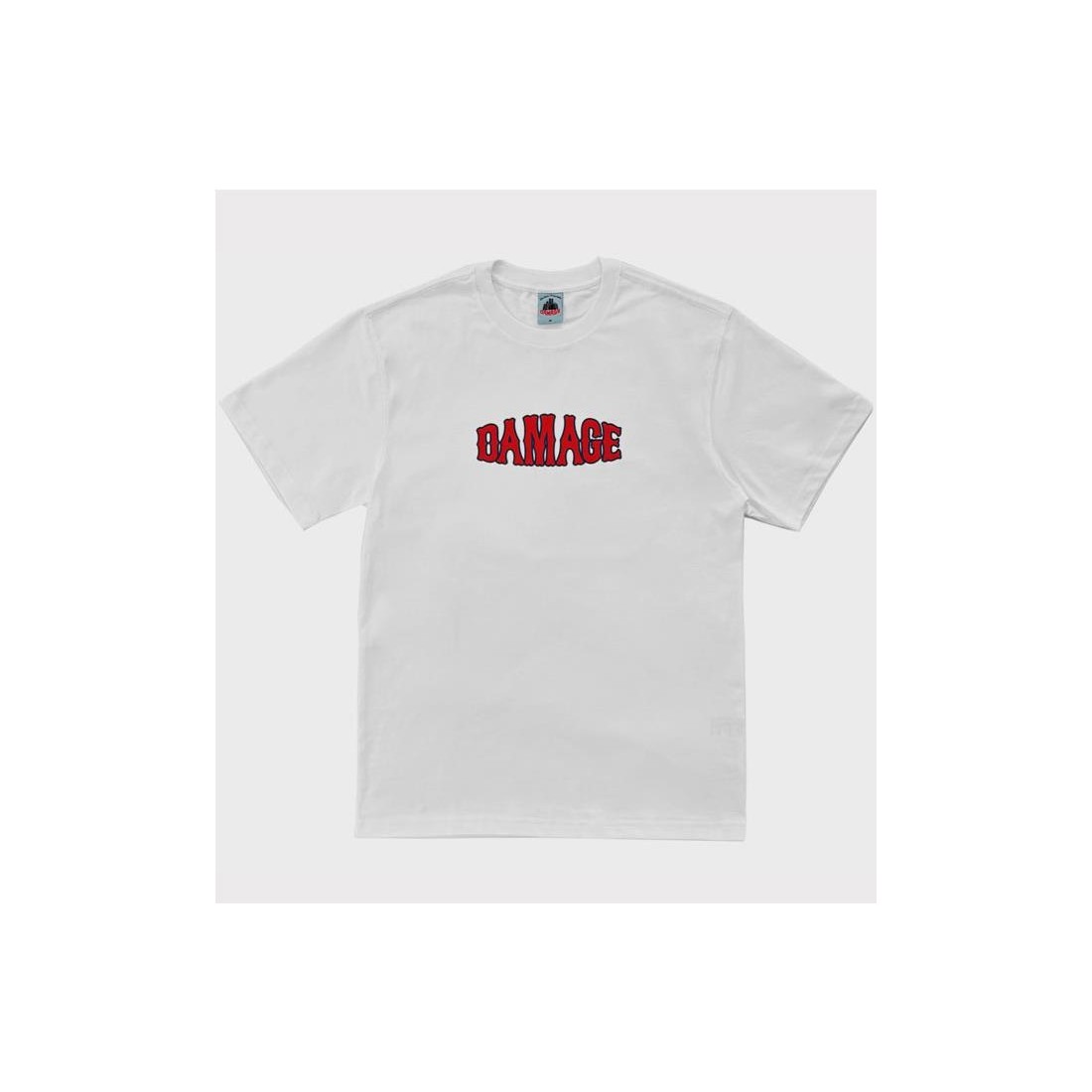 DAMAGE PUFFPRINT TEE BLANCO