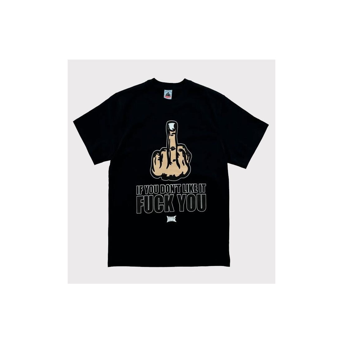 DAMAGE RUDE TEE NEGRO