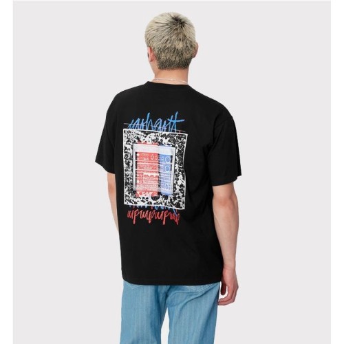 CARHARTT WIP STEREO TEE NEGRO