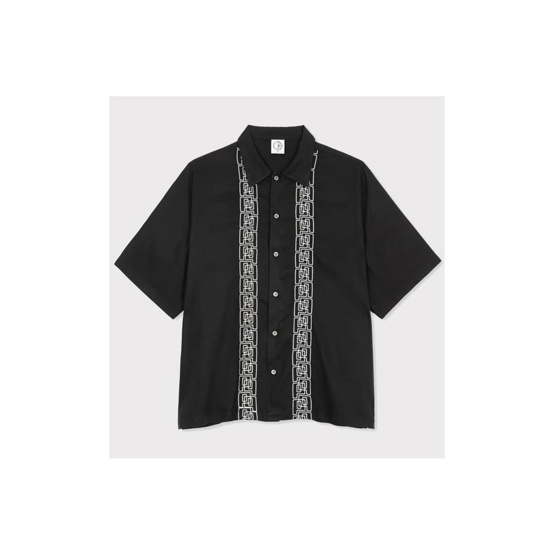 POLAR BOWLING SHIRT NEGRO