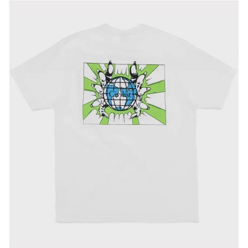 CIVILIST GLOBUS TEE BLANCO