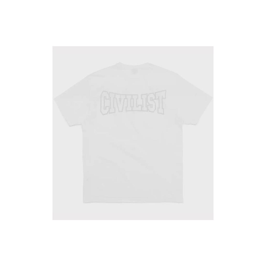 CIVILIST CLUB TONAL TEE BLANCO