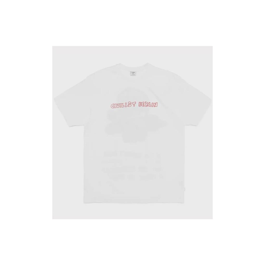 CIVILIST PIECE TEE BLANCO