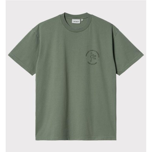 CARHARTT WIP STAMP TEE VERDE 2