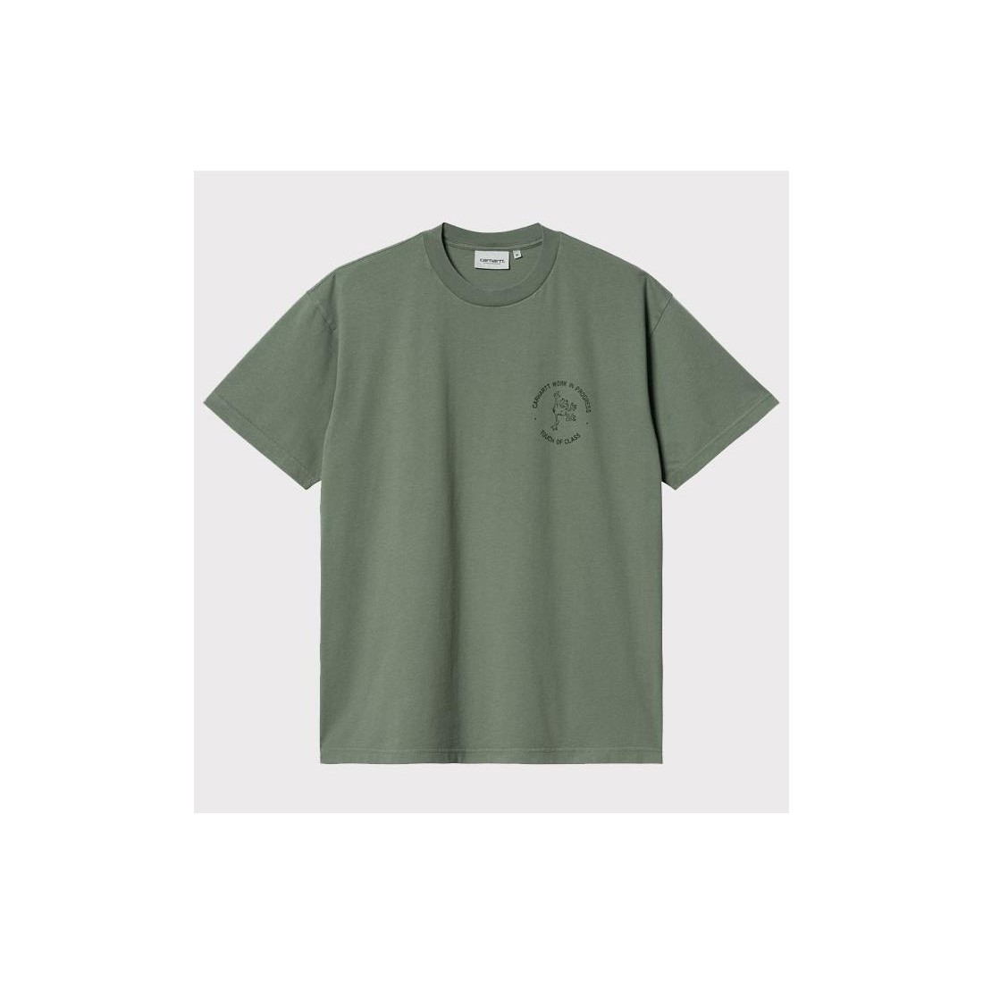 CARHARTT WIP STAMP TEE VERDE