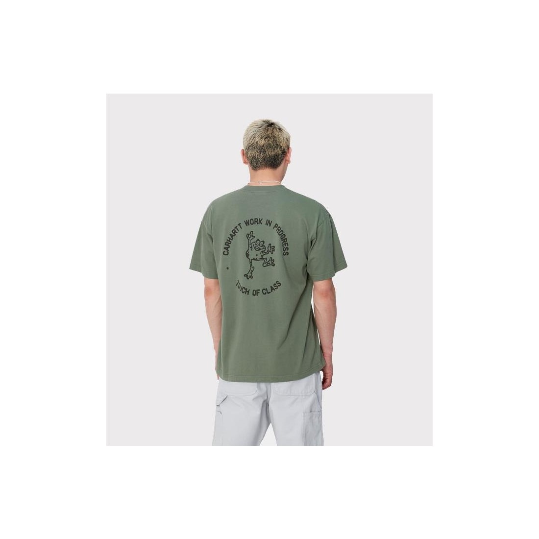 CARHARTT WIP STAMP TEE VERDE