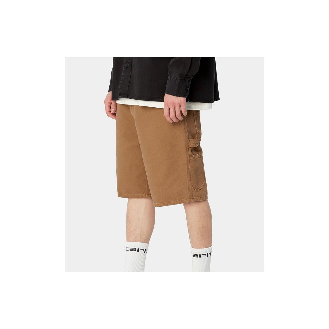 CARHARTT WIP SINGLE KNEE SHORT MARRON