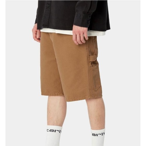 CARHARTT WIP SINGLE KNEE SHORT MARRON
