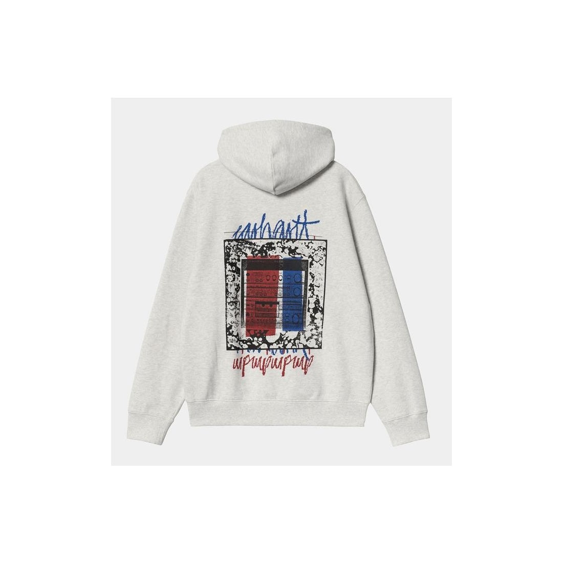 CARHARTT WIP STEREO HOODIE GRIS