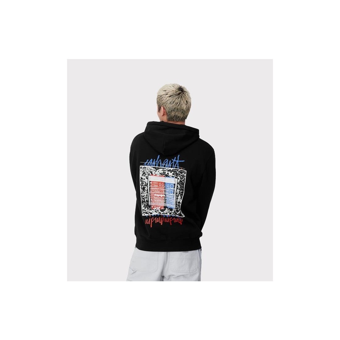 CARHARTT WIP STEREO HOODIE NEGRO