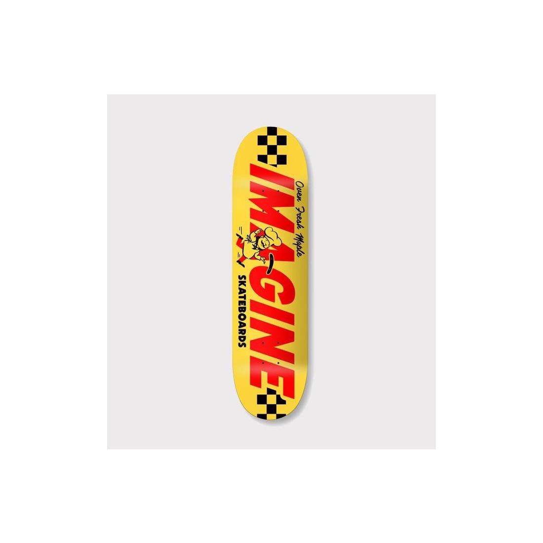 IMAGINE PIZZABOX DECK AMARILLO
