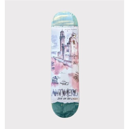 ANTIHERO DAAN CITYSCAPES DECK BLANCO