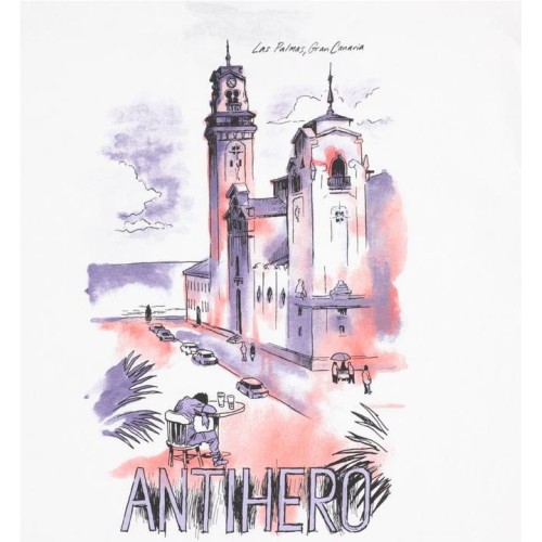 ANTIHERO CITYSCAPES TEE BLANCO