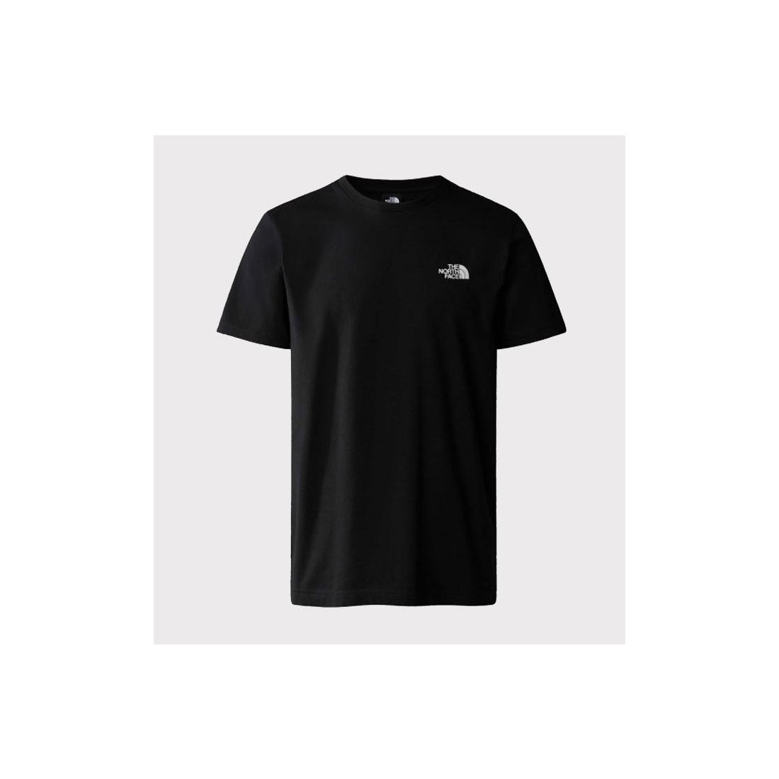 THE NORTH FACE VERTICAL TEE NEGRO