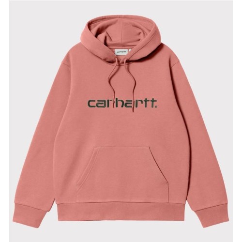 CARHARTT WIP HOODED SWEAT ROSADO