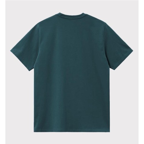 CARHARTT WIP CHASE TEE AZUL 2