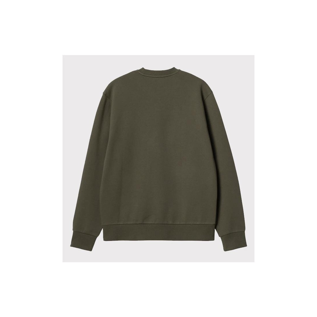 CARHARTT WIP SCRIPT EMB SWEAT VERDE