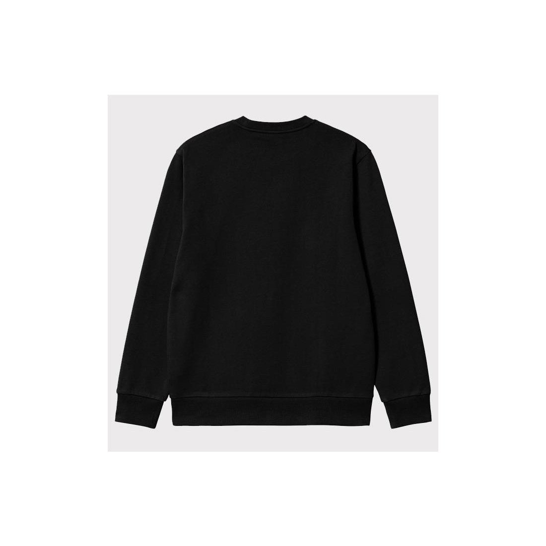CARHARTT WIP SCRIPT EMB SWEAT NEGRO