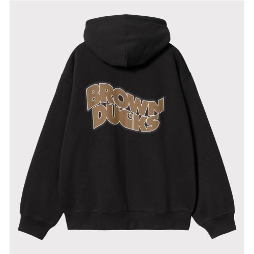 CARHARTT WIP BROWN DUCKS JKT NEGRO 2
