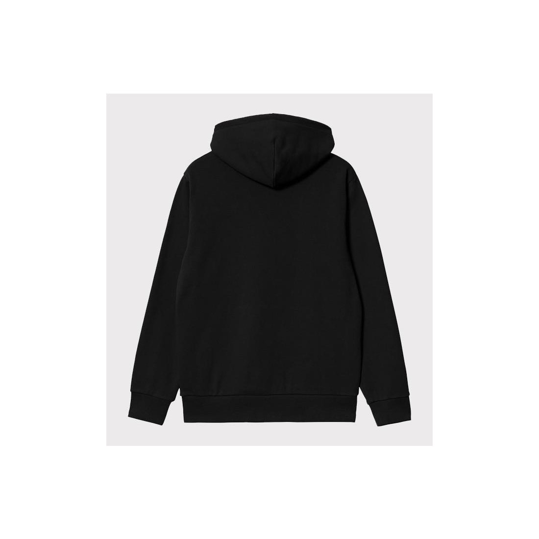 CARHARTT WIP SCRIPT EMB HOODED NEGRO