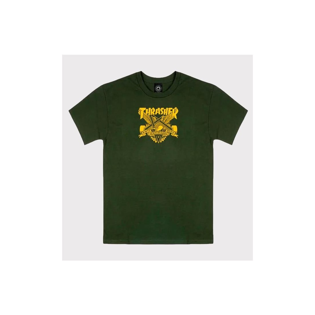 THRASHER EAGLEGRAM TEE VERDE