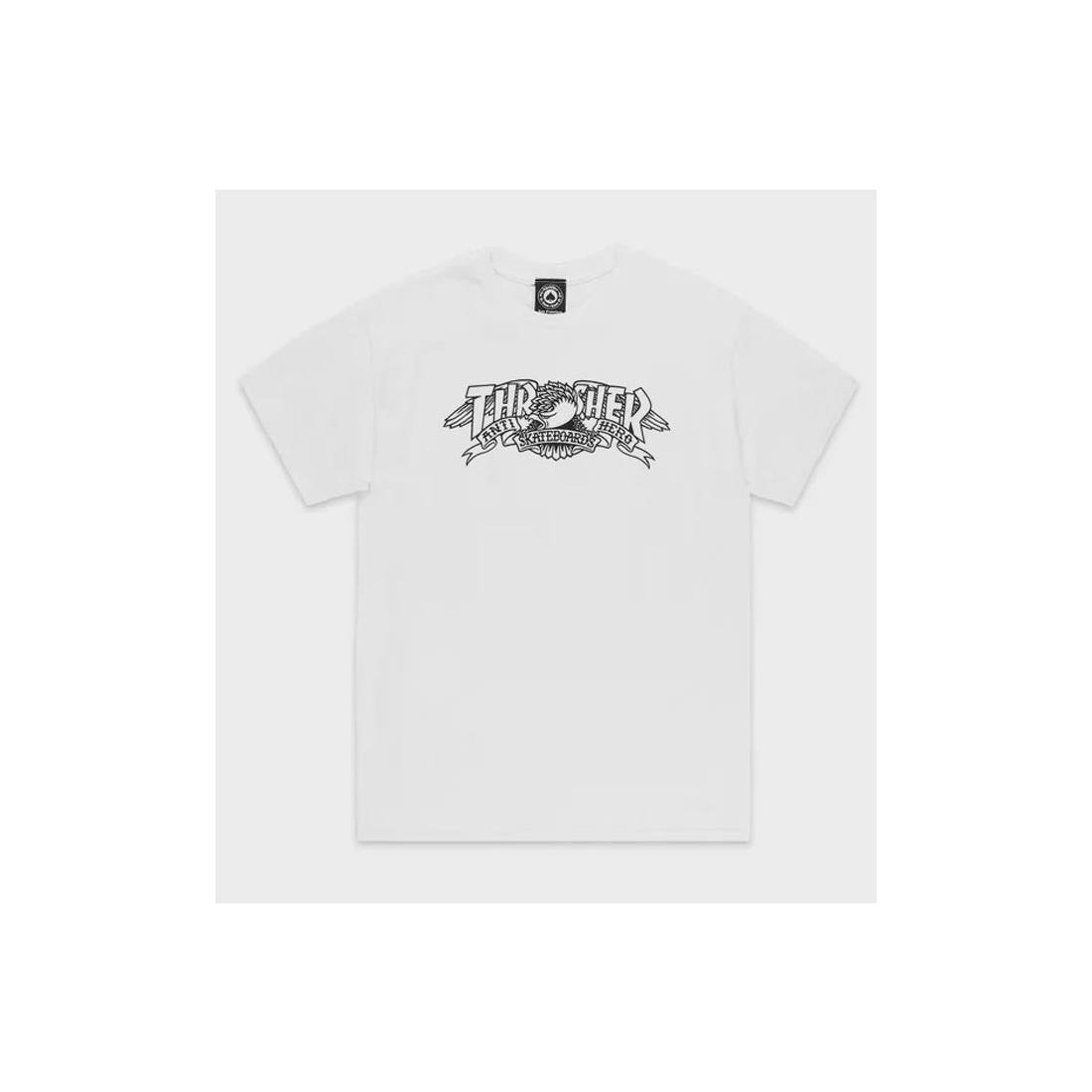 THRASHER MAG BANNER TEE BLANCO