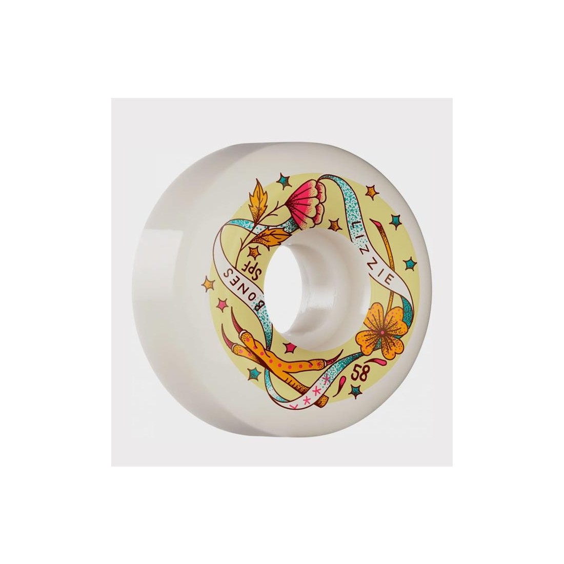BONES ARMATO LUCKY 58MM SPF BLANCO