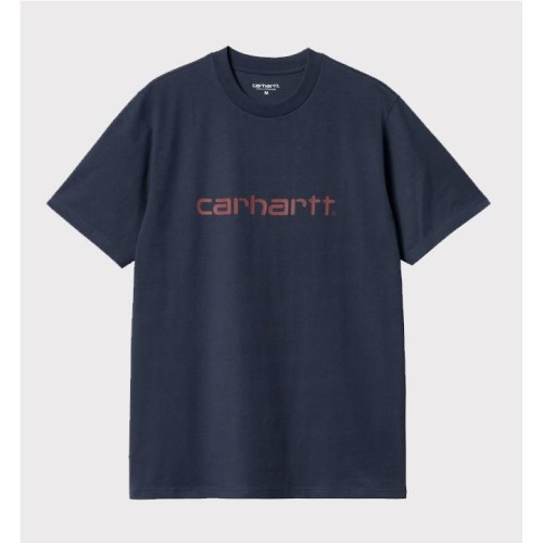 CARHARTT WIP SCRIPT TEE AZUL MARINO
