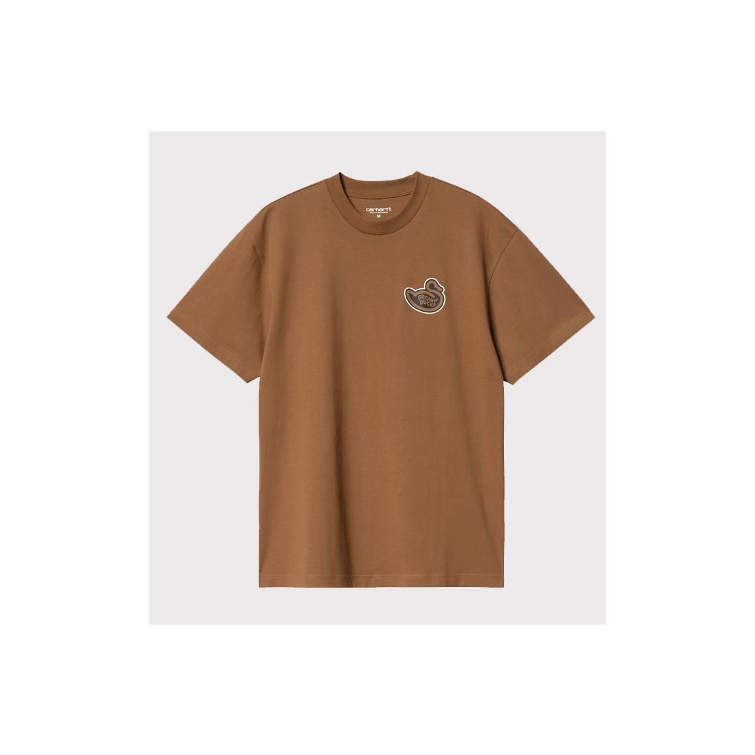 CARHARTT WIP BROWN DUCK TEE MARRON