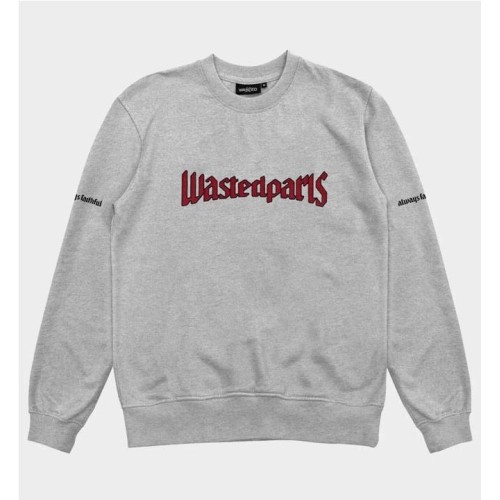 WASTED PARIS UNITED CREWNECK GRIS