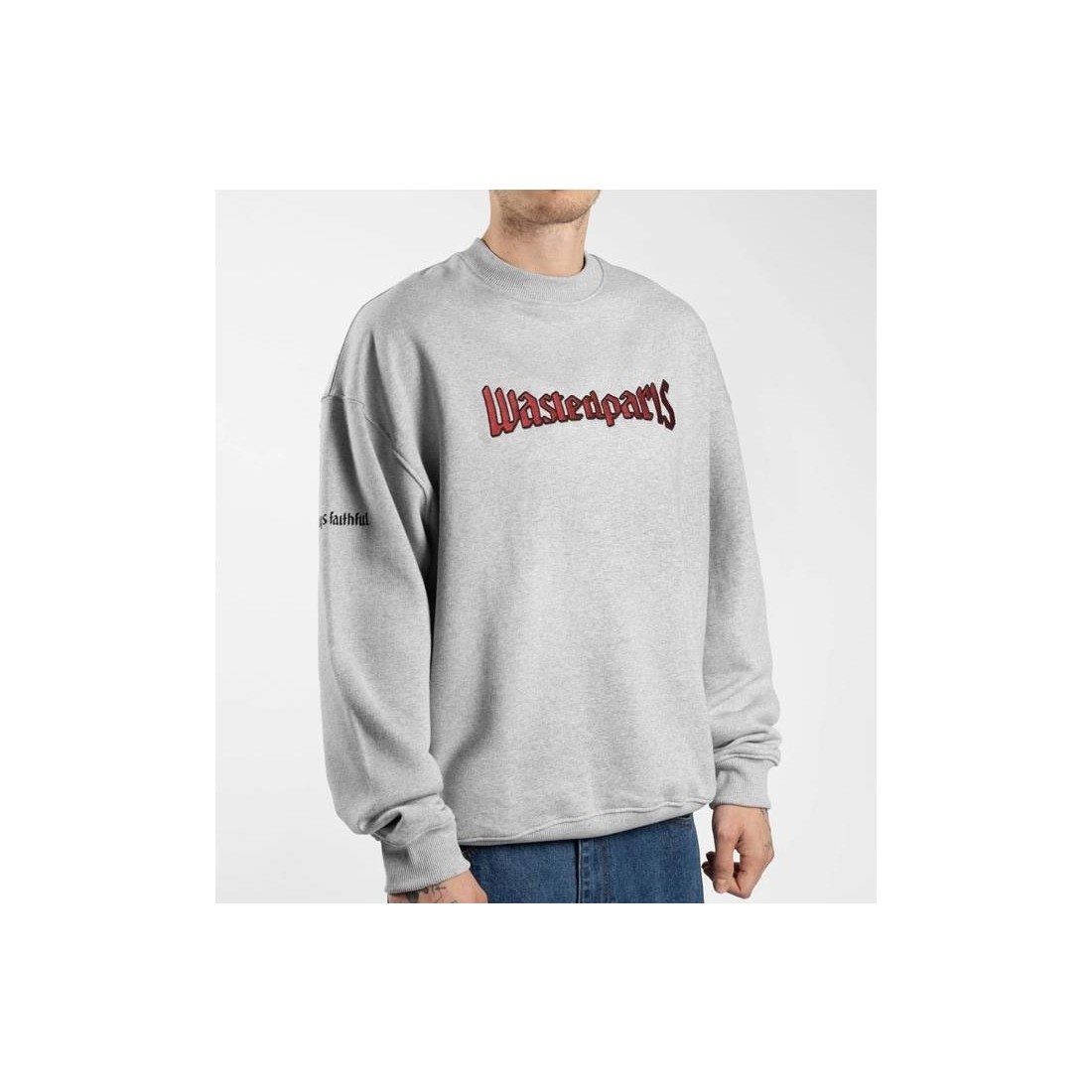 WASTED PARIS UNITED CREWNECK GRIS