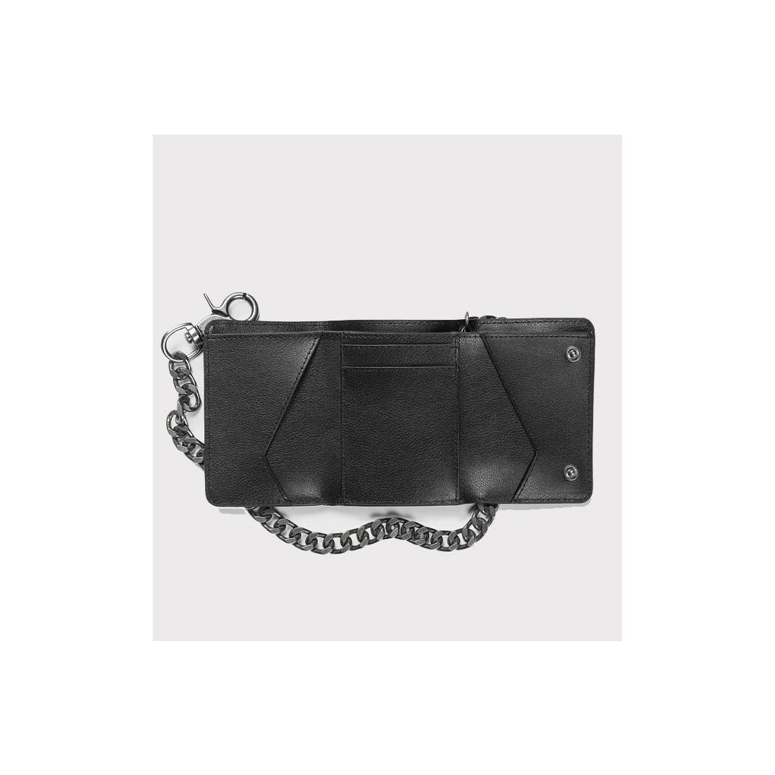 VOLCOM PISTOL LEATHER WALLET NEGRO