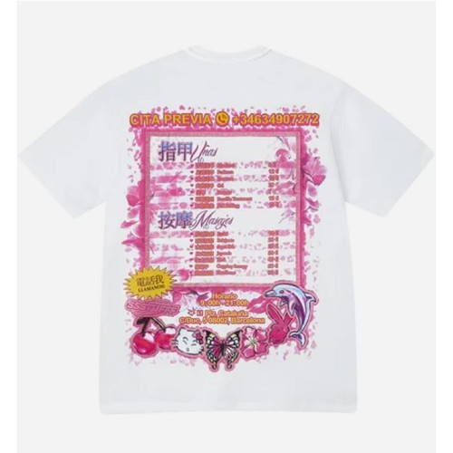 SSSTUFFF NAILS TEE BLANCO