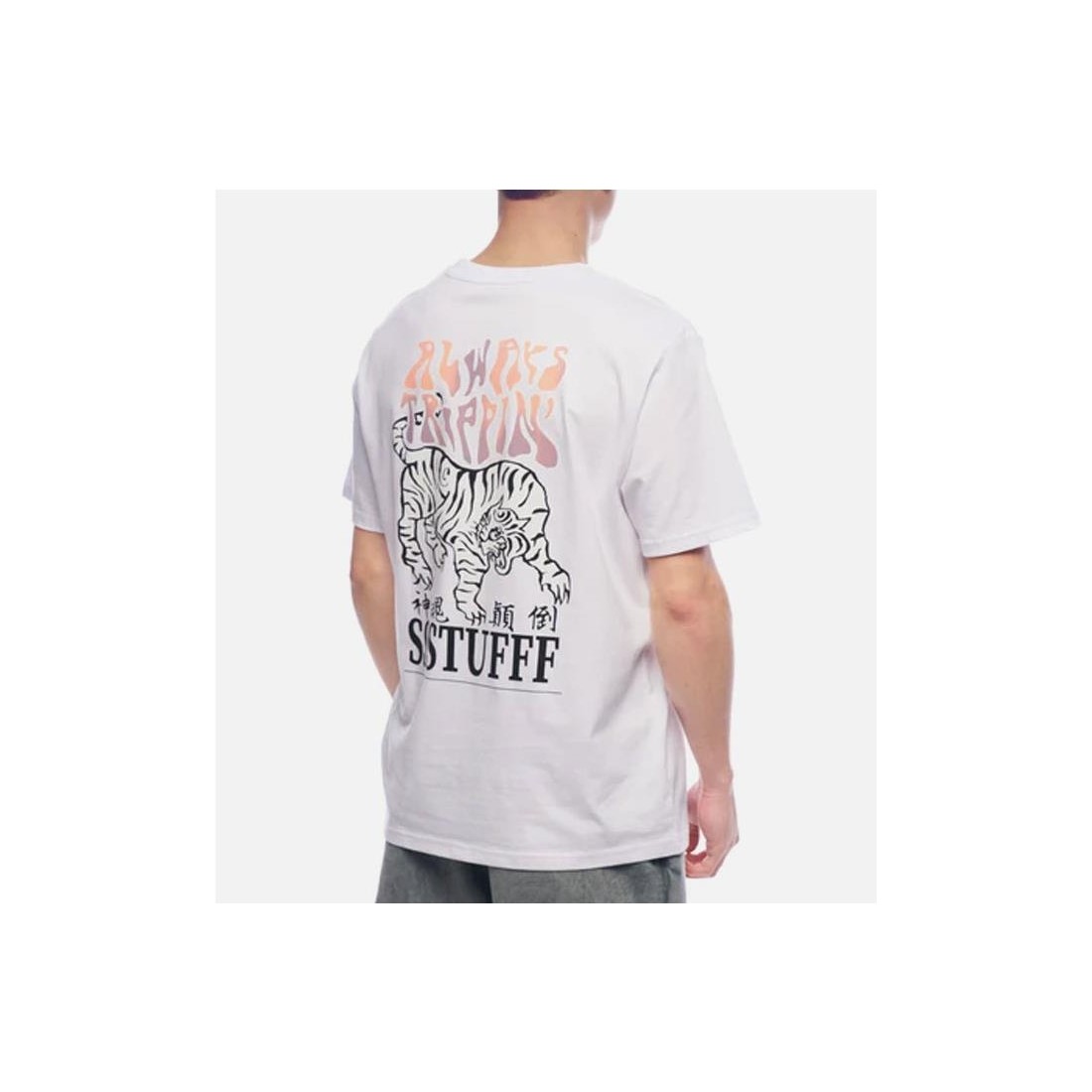 SSSTUFFF TIGER TEE BLANCO
