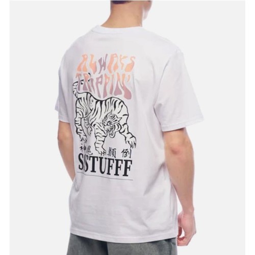 SSSTUFFF TIGER TEE BLANCO